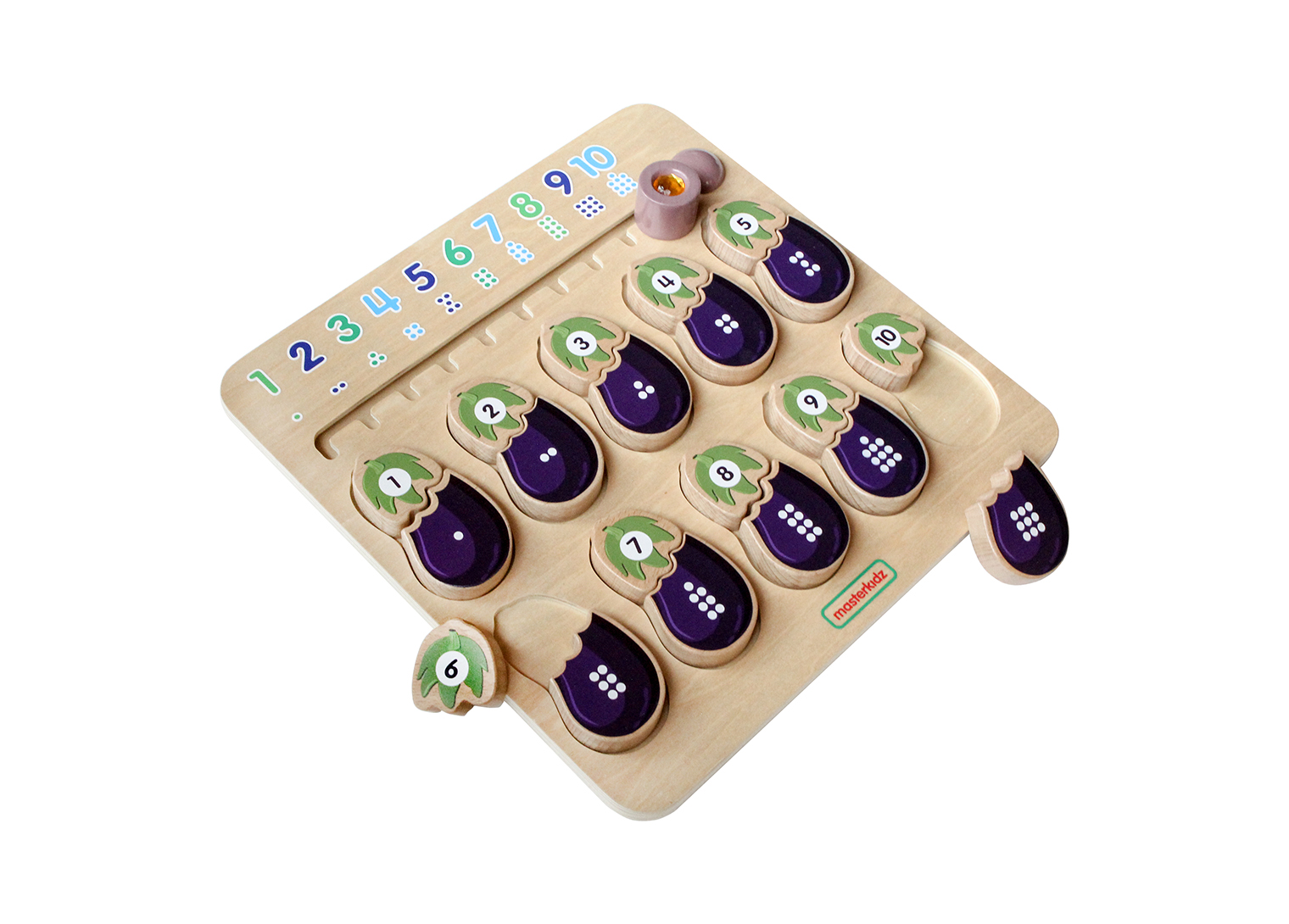 Number and Quantity Sorting Eggplants